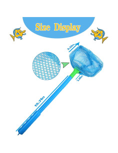 Red de Pesca para Niños TSYAN 4 Paquetes Coloridos 40 cm 2