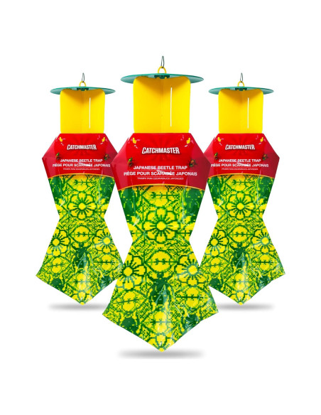 Trampas para Escarabajos Japoneses Catchmaster 3PK con Atrayente