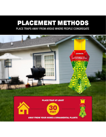 Trampas para Escarabajos Japoneses Catchmaster 3PK con Atrayente