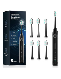 Cepillo de Dientes Eléctrico Operan Sónico IPX7 6 Modos 6 Cabezas