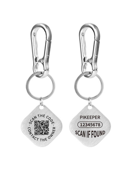 Etiqueta de Llavero QR Inteligente PIKEEPER - Recupera tus Llaves