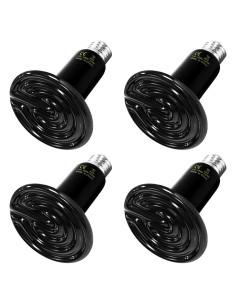 Bombilla de Calor Cerámico Simple Deluxe 100W Pack de 4