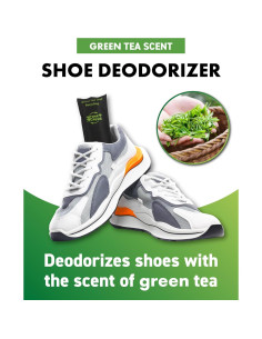 Desodorante para Zapatos Cha-Plus Aroma Té Verde 2 Piezas 2