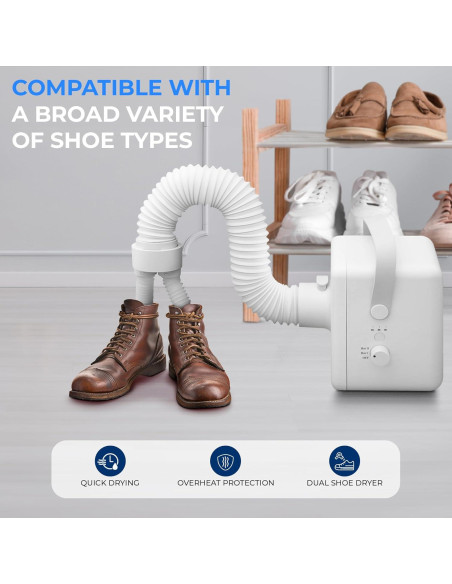 Secador Portátil Multifuncional SereneLife SLWTS23216.5 1000W