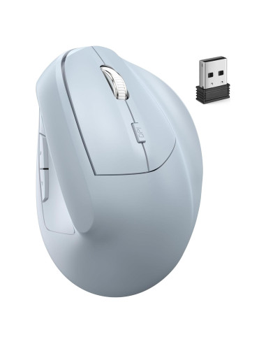 Ratón Inalámbrico Ergonómico SHARE SUNSHINE Azul Silencioso