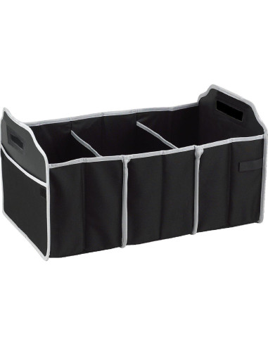 Organizador de Maletero Plegable PrimeTrendz Negro 58.4x31.8cm