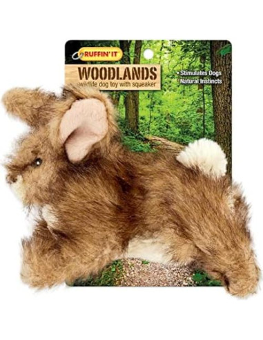 Juguete de Peluche para Perro RUFFIN' IT Conejo 12cm