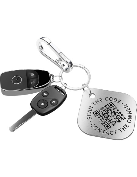 Etiqueta de Llavero QR Inteligente PIKEEPER - Recupera tus Llaves