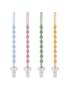 Paquete de 4 Clips para Chupetes Tommee Tippee Silicona
