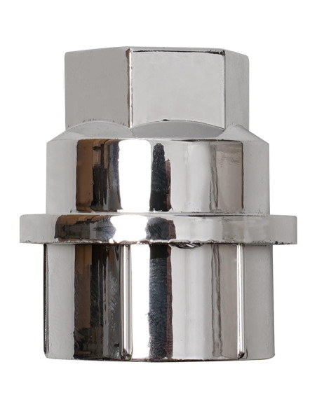 Cubiertas de Tuerca de Rueda REAMS 24 Pcs Plateadas 22mm