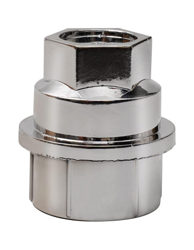 Cubiertas de Tuerca de Rueda REAMS 24 Pcs Plateadas 22mm