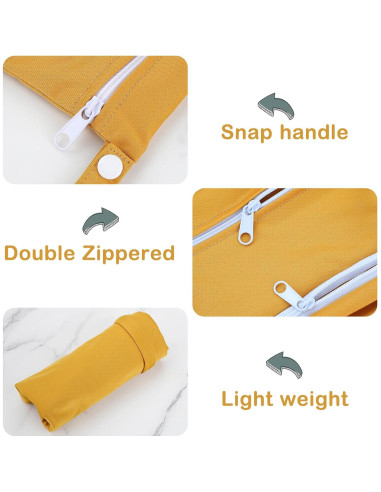 Bolsas Húmedas Angel Love, 30x36cm, Impermeables y Reutilizables