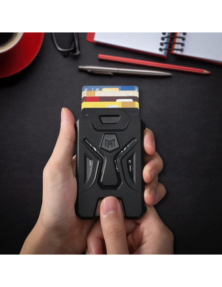 Soporte Retráctil para Insignias MNGARISTA Negro 80 cm 0.25 kg