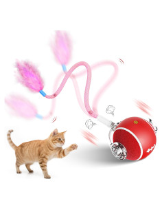 Juguete Interactivo para Gatos PANRIO, Bola Eléctrica 800mAh