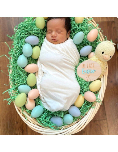 10 Discos de Madera para Primeras Fiestas WAOUH - Recuerdos