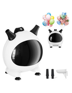 Bomba de Globo Eléctrica Togvu 600W Portátil con 2 Boquillas