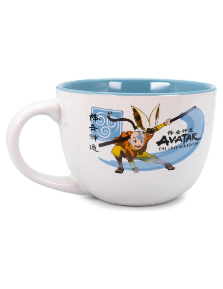 Taza de sopa cerámica Silver Buffalo Avatar Aang 710 ml