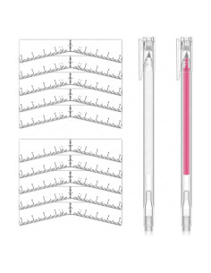 Plantillas de Cejas Adhesivas Guapa - Mapeo Preciso 10 PCS