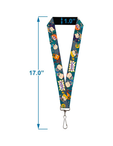 Lanyard Nickelodeon Rugrats 55.88 cm Buckle-Down Multicolor