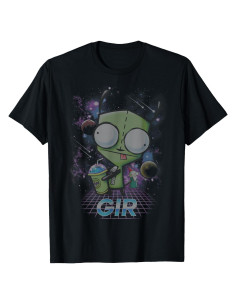 Camiseta Hombre Nickelodeon Invasor Zim Gir Aventura