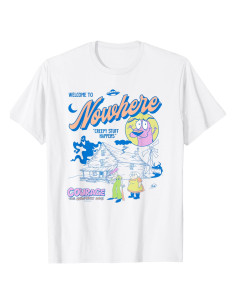 Camiseta Courage el Perro Cobarde Hombre 136g