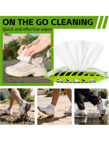 Toallitas Limpiadoras de Zapatos X-SMILE 12 Unidades Desechables