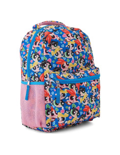 Mochila Escolar Powerpuff Girls Rosa 40.6x30.5x12.7cm