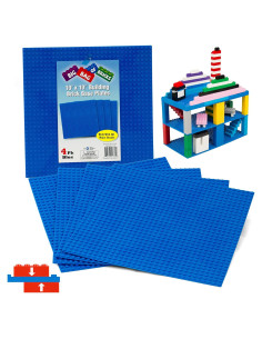 Placas Base de Construcción SCS Direct Azules 25.4x25.4cm (4pcs)