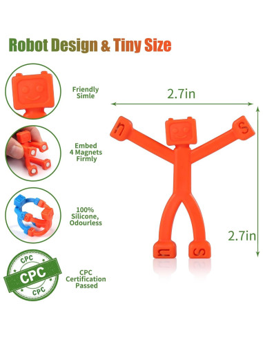 Juguetes Magnéticos para Niños BlissfulTie - 5 Pcs Creativos