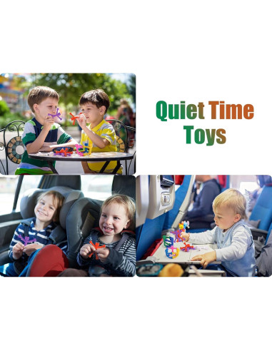 Juguetes Magnéticos para Niños BlissfulTie - 5 Pcs Creativos