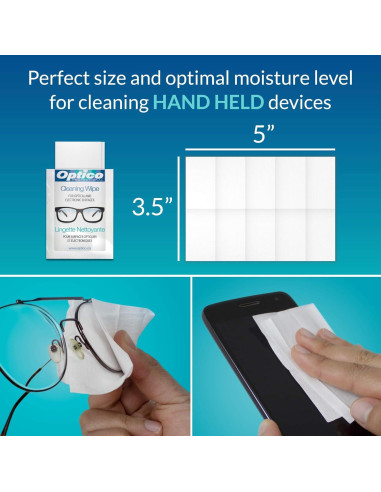 Toallitas de limpieza iCloth 99 unidades para gafas y pantallas