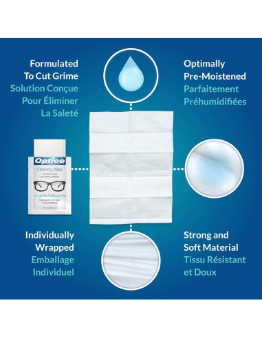 Toallitas de limpieza iCloth 99 unidades para gafas y pantallas