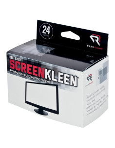 Toallitas Limpiadoras de Pantallas Read Right RR1209 - 24 Unidades