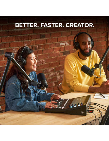 Mezclador Digital Mackie DLZ Creator para Podcasting y Streaming