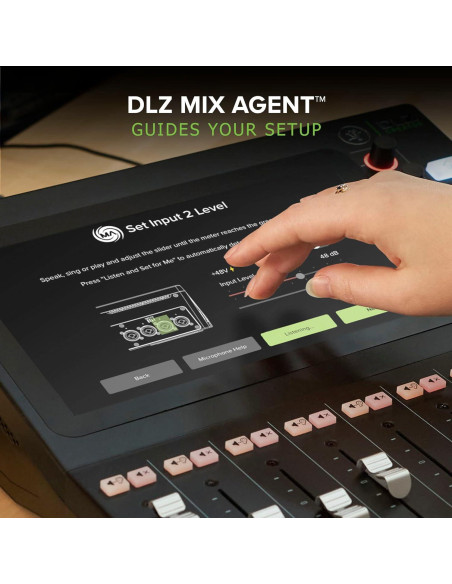 Mezclador Digital Mackie DLZ Creator para Podcasting y Streaming