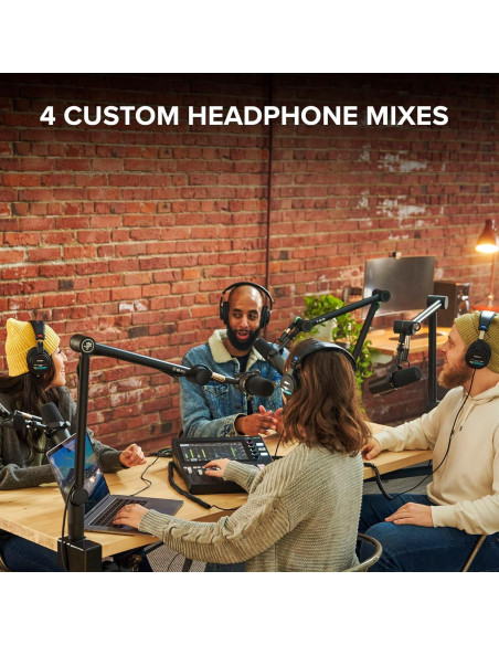 Mezclador Digital Mackie DLZ Creator para Podcasting y Streaming