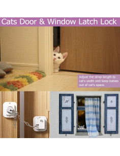 Cerradura de Seguridad para Puertas Niños 2 Paquetes 3M 2