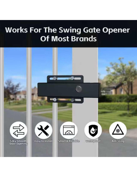 Cerradura Automática Eléctrica X-XHOUSE para Puertas de Swing