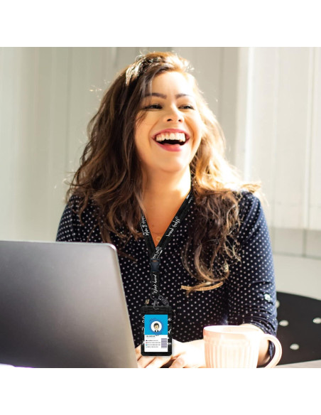 Porta Credencial GIANCOMICS con Cordón Desmontable y Carrete Porta Credencial GIANCOMICS con Cordón Desmontable y Carrete