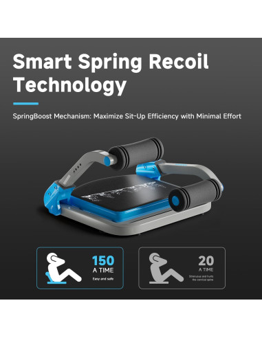 Máquina de Abdominales VTORY FS0101US0601 con 4 Resistencias