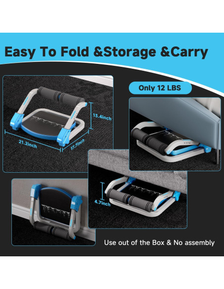 Máquina de Abdominales VTORY FS0101US0601 con 4 Resistencias