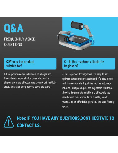 Máquina de Abdominales VTORY FS0101US0601 con 4 Resistencias