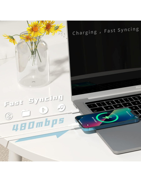 Cable USB C a Lightning 2Pack 1M Certificado MFi Nebite