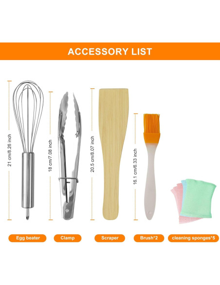 Máquina de hacer mini panqueques SICHI 25PCS 950W 110V