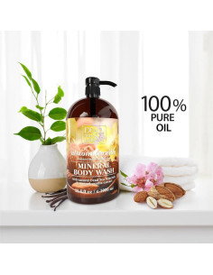 Jabón Corporal Colección del Mar Muerto 1000 ml Almendra Vainilla 2