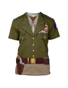 Camisa Histórica Ucosbros para Mujeres - Uniforme Guerra Revolucionaria