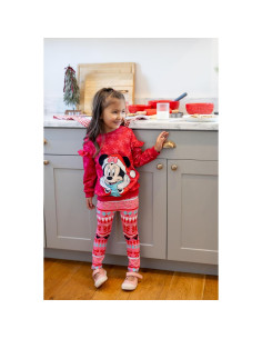 Conjunto Ropa Niña 2 Piezas Minnie Mouse Rojo 3T 2