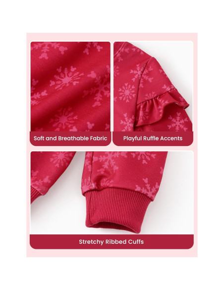 Conjunto Ropa Niña 2 Piezas Minnie Mouse Rojo 3T