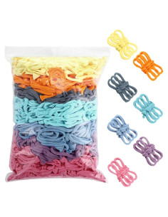 Kit de Tejido Daifunli 600 Lazos Potholder 25.4 cm Multicolor