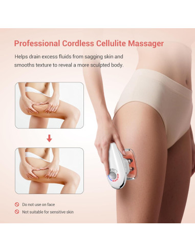 Máquina de Esculpido Corporal Queleay 3 en 1 con Ventosas